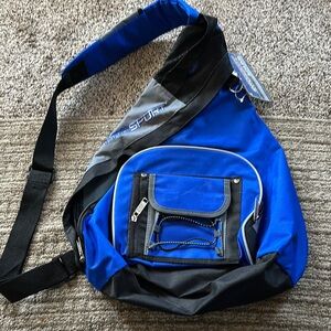 NWT - Pro Sport - Blue and Black Sling Bag